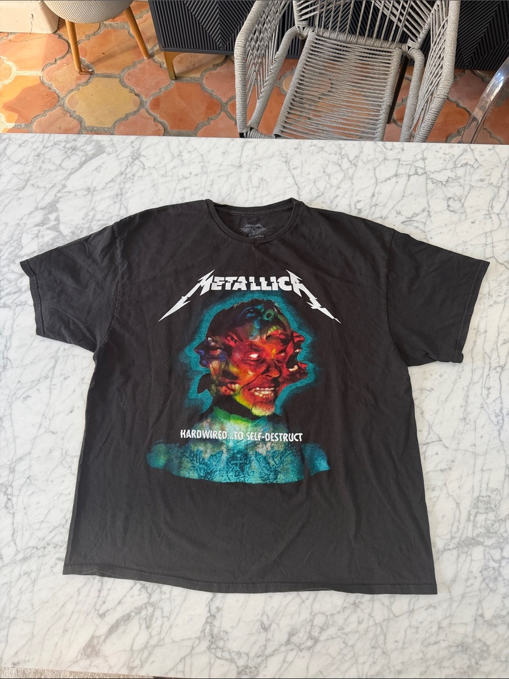 Metallica Hardwired To Self Destruct Concert Tee Mens Sz 2XL